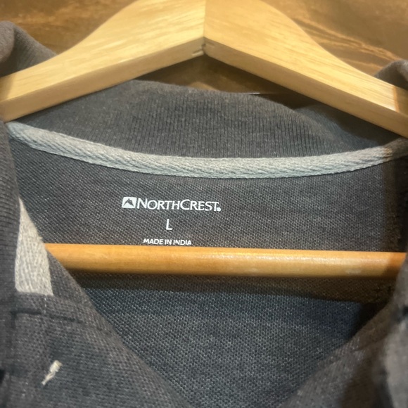 Men’s large dark gray polo. - Picture 2 of 5